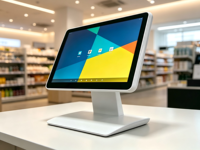 Terminal de caisse tout-en-un avec écran tactile Android RK3566 de 10,1 pouces pour supermarché et commerce de détail