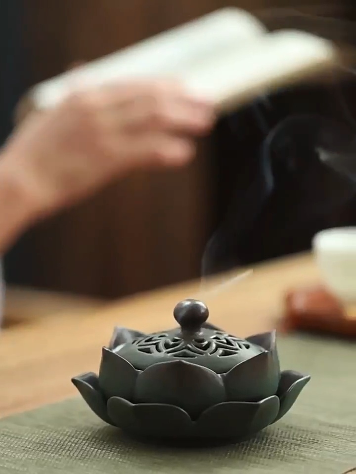 Richardson CERAMIC INCENSE BURNER 彫刻・オブジェ