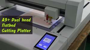 Prix d'usine bon marché Machine à feuilles Traceur de découpe de carton à caméra CCD à plat - Product Image 4