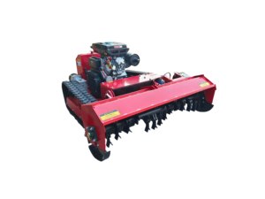 1200mm Industrial DIY 4-Stroke Diesel-Powered Remote Control <b>Mulcher</b> Flail Mower-Crawler Design for Steep Slopes Dense - Product Image 1