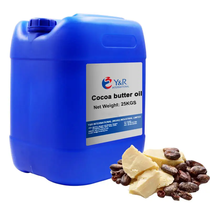 Uçucu yağ yeni saf kakao yağı özel etiket toptan fiyat toplu ham rafine edilmemiş kakao yağı yağı
