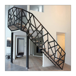 <span class=keywords><strong>Ringhiere</strong></span> in ferro battuto forgiate <span class=keywords><strong>a</strong></span> mano in acciaio recinzione in ferro battuto con pannello di <span class=keywords><strong>taglio</strong></span> <span class=keywords><strong>laser</strong></span> personalizzato - Product Image 1