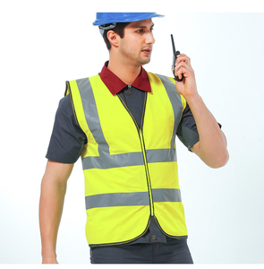 Gilet de sécurité réfléchissant haute visibilité certifié ANSI Classe 1 EN 20471 avec logo et couleur personnalisés, tailles S-4XL, sécurité renforcée - Product Image 2