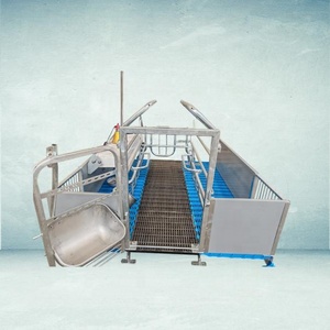 Hot Sales CE Certified Pig Farrowing Crates with Fully Automatic Feeding <b>System</b> Hot Dip Galvanized Steel 15-25 Year Lifetime - Product Image 1