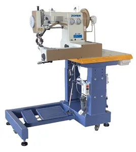 ZY-T781-2 Zoyer Twin Naald Feed Off Arm Schoen Naaimachine Met 12 Verschillende Type Patronen