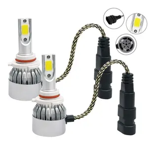 LED Scheinwerfer für Auto, Scheinwerfer-Glühbirnen, C6, H1, H3, H7, H4, H11, 9005, 9006, 36W, 72W