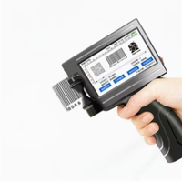 Wiseprint - Impresora de Codificación Portátil Inteligente de 12,7 mm (Media Pulgada) para Cartón, Impresora de Inyección de Tinta UV con Cartucho de Tinta de Secado Rápido