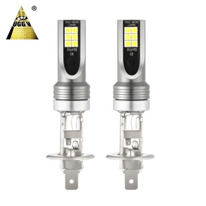 UGGV S18 <span class=keywords><strong>LED</strong></span> 안개등 H1 H3 주간 주행 램프 18W 5000lm 흰색 자동 안개등 H7 방수 12V 블루 컬러 OE 없음 H11 신규 - Product Image 1