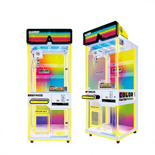 Customized Mini Mega Mini 110V Easy Install for Game Center Mall Claw Crane Machine Doll Vending Machine