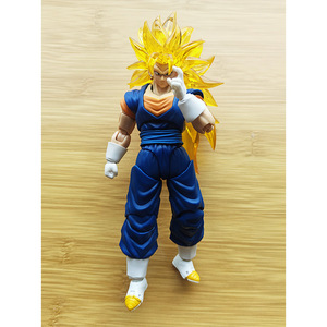 Figura de Acción Neotoys en Stock, Nuevo Modelo Regular a Escala 1/12, Juguete de Super Saiyan <span class=keywords><strong>Vegetto</strong></span> - Product Image 1