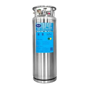 Récipient de liquide portable cryogénique Vente en gros 175L 195L 210L Gaz liquide Dewar Flacon Prix