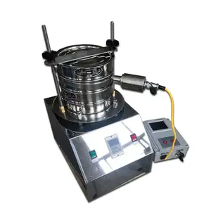 20-75 Micron 635-200 Mesh Ultrasonic Test Sieve shaker for fine powder laboratory use