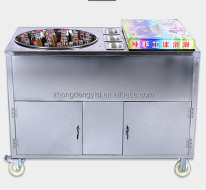 เครื่องทำน้ำแข็งปั่นเชิงพาณิชย์ของไทย เครื่องทำสเลอชีสแตนเลส เครื่องทำมาร์การิต้าสมูทตี้ เครื่องทำเครื่องดื่มแช่แข็ง - Product Image 5