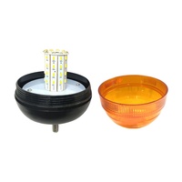 Luces de baliza de emergencia LED montadas en pernos, luz intermitente estroboscópica de advertencia de seguridad para vehículos, nueva condición