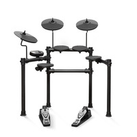 Practice Bass Cymbal Musical Instrument Percussion Kit for Beginner Electric Snare Pad Electronic Drum Set