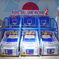 Usine Jamma Vente en gros Machines de basket-ball d'arcade pour enfants Console de jeux électroniques avec machine à balles de basket-ball à pièces