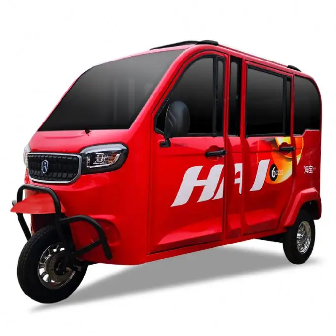 Cabine fermée trois roues véhicules de tourisme voiture Haibao Liebao adulte Tricycle électrique Tricycle