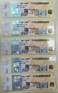 Etiqueta Adhesiva Plateada Original de Win11 Pro OEM COA, Etiquetas Físicas en Inglés, Garantía de 12 Meses, en Stock, Origen Estadounidense - Product Image 3