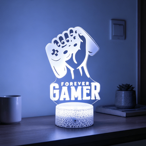 Customized 3D Game Room Desk Lamp Console Game LED Desk Lamp <b>for</b> Home and Office Decoration - Product Image 1