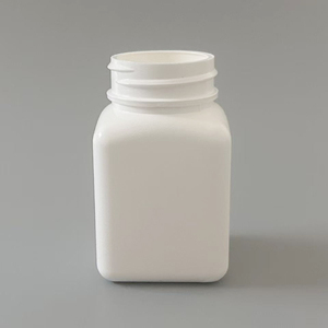 プラスチック製医薬品ボトル50mlポータブルホワイトHDPEスクエア食品グレードチャイルドプルーフヘルスケアサプリメント - Product Image 4