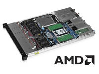 Server Rak 1U (Enclosure SFF) Lenovo ThinkSystem SR635 Bekas dengan Prosesor AMD EPYC Seri 7002/7003