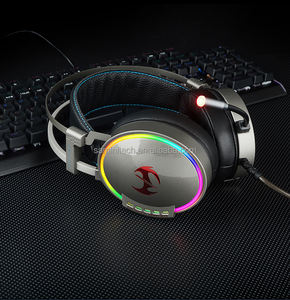 USB 7,1 Auriculares para juegos Juego de disparos 3D Reconocimiento de sonido Los mejores auriculares para juegos de PC con micrófono PS5 PS4 X Box PU BG - Product Image 6