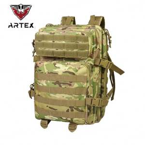 Mochila de Camuflaje de Gran Capacidad, Mochila de Montañismo de Camuflaje de 40L, Bolsa de Viaje para Exteriores, Mochila Táctica de Asalto 3P - Product Image 1