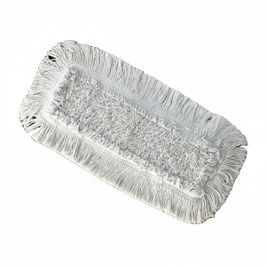 Mopa para Polvo Gizmop de 40 cm, con Bucle de Algodón, Tela de Poliéster, Antibacteriana, Reutilizable, Sostenible, Duradera, Más de 20 000 Usos, Autoescurrible - Product Image 2