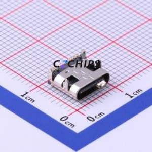 TYPE-C 16P(073) USB Connector SMD Connector ( Connector Type: Type-C )( Protocol Standard: USB 3.1 )( Gender: Female ) - Product Image 1