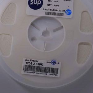 Whole Sale RR3216 LE06L334JT 1206 3216 Resistors Chip Resistors SMD Resistors 330Kohm 5% 1/4W Thick Film Resistor - Product Image 1