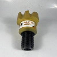 Foret PDC 15 NW sans noyau avec 8 fraises PDC, un grand canal d'eau, diamètre extérieur de 123mm, foret PCD pour le perçage du charbon