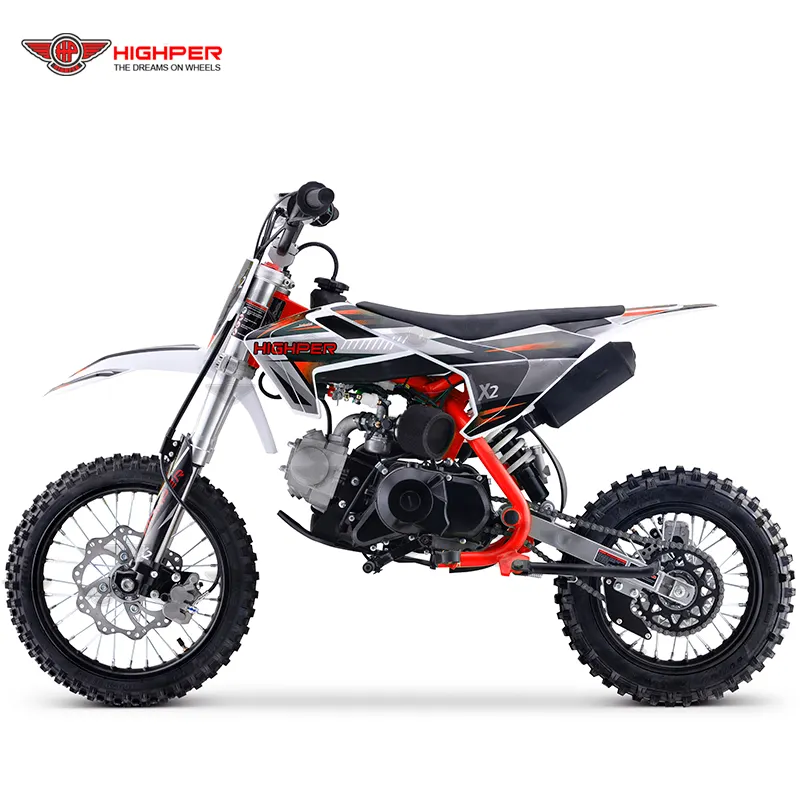 EPA phê duyệt 110cc 125cc xe máy trẻ em Dirt Bike, off-road xe máy, moto chéo