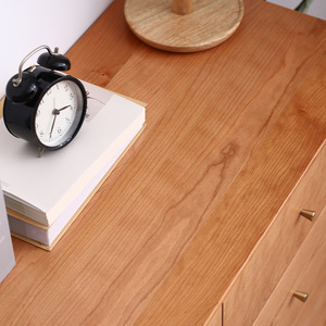 Cómoda Cloud Nine de Madera Maciza de Roble de 1.5m, Estilo Japonés, Mueble de Almacenamiento para Dormitorio - Product Image 3