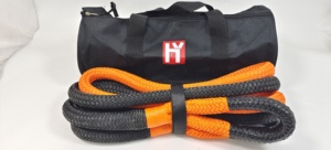 Hyropes 19mm * 9M Nylon doble trenzado elástico cuerda de remolque cuerda cinética para Offroad 4x4 Recuperación <span class=keywords><strong>ER</strong></span> - Product Image 3