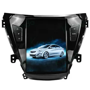 Krando 10.4 Inch Auto Radio Navigatie Gps Stereo Voor Hyundai Elantra 2011-2013 Ingebouwde Draadloze Apple Carplay Dsp tablet
