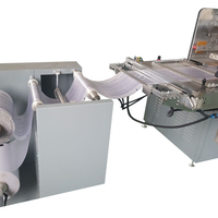Chaîne de production chirurgicale de sac d'urine de PVC plastique faisant la machine avec le PLC de composants de noyau et le moteur pour le type de sac de ciment