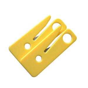 Coupe-<span class=keywords><strong>ceinture</strong></span> de sécurité personnalisé avec logo, couteau de sécurité jaune, kit de sauvetage automobile, outils de survie d'urgence pour les premiers secours - Product Image 1