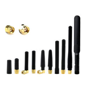 50 мм черный белый всенаправленный <span class=keywords><strong>GSM</strong></span> 3G 4G LTE мини резиновая антенна с прямым углом SMA - Product Image 4