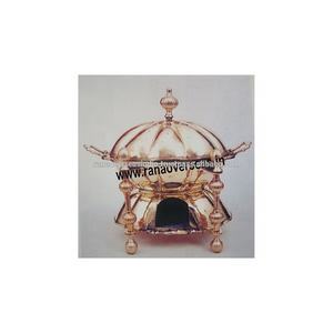 Ensemble de réchauds en laiton pour la restauration, chauffe-plats commerciaux pour buffet, disponible en différents designs et tailles - Product Image 3