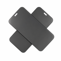 Protection d'écran en verre trempé personnalisée 9H 2.5D 3D anti-poussière et anti-espion pour iPhone 18 Pro Max