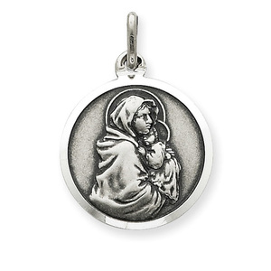 Pendentif breloque, en métal doré, au Design personnalisé, médaille étoilée, mère marie, madony - Product Image 2