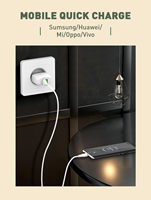 Câble de charge rapide USB-C LDNIO LC121-C de haute qualité 65W, câble de données Type-C vers Type-C, chargeur de téléphone USB PD 65W