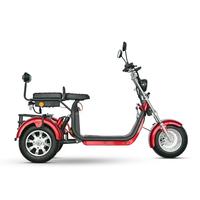 Elektrikli Kargo Üç Tekerlekli Bisikletleri Damperli Kasalı Motorlu Üç Tekerlekli Bisiklet Yetişkinler İçin Elektrikli Üç Tekerlekli Bisikletler Üç Tekerlekli Citycoco Chopper Scooterlar