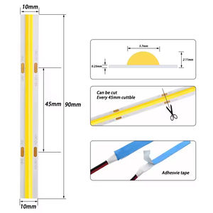 ไฟ LED แบบ COB แถบแสง 480 ดวง ไฟ LED แบบยืดหยุ่น DC12v ลดราคาพิเศษ - Product Image 3