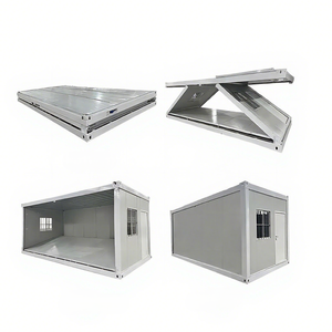 حاوية شحن قابلة للطي للخدمة الشاقة للمكتب حاوية شحن قابلة للطي بسعة تحميل عالية لمبنى المكاتب الصناعية - Product Image 6