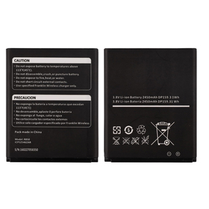 Batterie Li-ion de haute qualité 2450 mAh pour point d'accès Franklin Wireless <span class=keywords><strong>R850</strong></span> T9 R871 R717 3.8v - Product Image 1