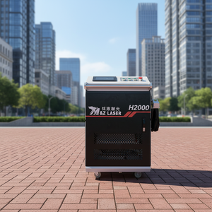 เครื่องทำความสะอาดไฟเบอร์เลเซอร์แบบพกพา รุ่นใหม่ กำลังไฟ 2000W 3000W ประสิทธิภาพสูง เสถียร ใช้งานง่าย สำหรับสแตนเลส โลหะ อลูมิเนียม 1 C - Product Image 1