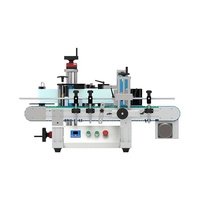 GOSUNM – Mini Machine automatique d'étiquetage de pots de cornichons de petite taille, Machine de collage d'étiquettes longues de bocaux en verre à faible coût