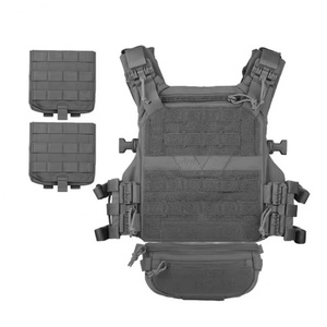 Gilet de chasse à libération rapide, porte-plaque tactique 3.0, taille complète, MOLLE, ceinture réglable, gilet tactique avec poche de rangement - Product Image 6