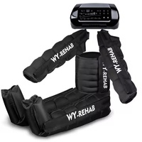 Appareil de pressothérapie médical CE MDR professionnel à 6 cavités, masseur à pression d'air, combinaison de compression corporelle complète, machine de drainage lymphatique